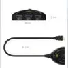 Hdmi Switcher 4k 3 Entradas 1 Salida Selector Connector Hdmi Switcher 4k 3 Entradas 1 Salida Selector Connector