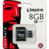 Trajeta de Memoria Kingston Micro SD 8GB Class 4 Trajeta de Memoria Kingston Micro SD 8GB Class 4