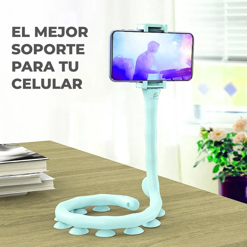 Soporte De Ventosa Para Teléfono Móvil Con Forma De Orugas