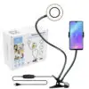 Aro con 3 tonos de luz cálida, neutra y cálida
Diseño super ligero, ajustable, ideal para diversas actividades. ¡Captura las mejores selfis en cualquier posición con
el porta celular y aro de luz que puede girar 360°!
¡Llévalo a todos lados!
¡Por su tamaño portátil te permite transportarlo fácilmente a donde quiera que vayas!
De gran utilidad si deseas luz extra para tomar fotos, hacer videos, leer libros y transmitir en vivo. Controla
manualmente el manejo y selección de la intensidad de la luz.
Los soportes cuentan con una flexibilidad para acomodarlo de la manera que más te guste. El soporte de celular se
abre de 5 hasta 8.5 cm, su pinza sujetadora permite un espesor de 7 cm máximo de grosor.
Características
Flexibilidad en soportes
3 tonos de luz cálida, neutra y cálida.
Pinza sujetadora, espesor de 7 cm máximo
El soporte se abre de 5 hasta 8.5 cm
Control de luz, brillo, apagado y encendido
Especificaciones
*Alimentación: 100-240V
*Tecnología: LED
*Potencia: 12W
*Longitud: Soporte celular 38cm,
*Aro 63 cm, ancho de aro 9cm.
INCLUYE
1 Aro de Luz
1Soporte de Pinza
1Soporte para Celular Aro con 3 tonos de luz cálida, neutra y cálida Diseño super ligero, ajustable, ideal para diversas actividades. ¡Captura las mejores selfis en cualquier posición con el porta celular y aro de luz que puede girar 360°! ¡Llévalo a todos lados! ¡Por su tamaño portátil te permite transportarlo fácilmente a donde quiera que vayas! De gran utilidad si deseas luz extra para tomar fotos, hacer videos, leer libros y transmitir en vivo. Controla manualmente el manejo y selección de la intensidad de la luz. Los soportes cuentan con una flexibilidad para acomodarlo de la manera que más te guste. El soporte de celular se abre de 5 hasta 8.5 cm, su pinza sujetadora permite un espesor de 7 cm máximo de grosor. Características Flexibilidad en soportes 3 tonos de luz cálida, neutra y cálida. Pinza sujetadora, espesor de 7 cm máximo El soporte se abre de 5 hasta 8.5 cm Control de luz, brillo, apagado y encendido Especificaciones *Alimentación: 100-240V *Tecnología: LED *Potencia: 12W *Longitud: Soporte celular 38cm, *Aro 63 cm, ancho de aro 9cm. INCLUYE 1 Aro de Luz 1Soporte de Pinza 1Soporte para Celular