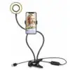 Aro con 3 tonos de luz cálida, neutra y cálida
Diseño super ligero, ajustable, ideal para diversas actividades. ¡Captura las mejores selfis en cualquier posición con
el porta celular y aro de luz que puede girar 360°!
¡Llévalo a todos lados!
¡Por su tamaño portátil te permite transportarlo fácilmente a donde quiera que vayas!
De gran utilidad si deseas luz extra para tomar fotos, hacer videos, leer libros y transmitir en vivo. Controla
manualmente el manejo y selección de la intensidad de la luz.
Los soportes cuentan con una flexibilidad para acomodarlo de la manera que más te guste. El soporte de celular se
abre de 5 hasta 8.5 cm, su pinza sujetadora permite un espesor de 7 cm máximo de grosor.
Características
Flexibilidad en soportes
3 tonos de luz cálida, neutra y cálida.
Pinza sujetadora, espesor de 7 cm máximo
El soporte se abre de 5 hasta 8.5 cm
Control de luz, brillo, apagado y encendido
Especificaciones
*Alimentación: 100-240V
*Tecnología: LED
*Potencia: 12W
*Longitud: Soporte celular 38cm,
*Aro 63 cm, ancho de aro 9cm.
INCLUYE
1 Aro de Luz
1Soporte de Pinza
1Soporte para Celular Aro con 3 tonos de luz cálida, neutra y cálida Diseño super ligero, ajustable, ideal para diversas actividades. ¡Captura las mejores selfis en cualquier posición con el porta celular y aro de luz que puede girar 360°! ¡Llévalo a todos lados! ¡Por su tamaño portátil te permite transportarlo fácilmente a donde quiera que vayas! De gran utilidad si deseas luz extra para tomar fotos, hacer videos, leer libros y transmitir en vivo. Controla manualmente el manejo y selección de la intensidad de la luz. Los soportes cuentan con una flexibilidad para acomodarlo de la manera que más te guste. El soporte de celular se abre de 5 hasta 8.5 cm, su pinza sujetadora permite un espesor de 7 cm máximo de grosor. Características Flexibilidad en soportes 3 tonos de luz cálida, neutra y cálida. Pinza sujetadora, espesor de 7 cm máximo El soporte se abre de 5 hasta 8.5 cm Control de luz, brillo, apagado y encendido Especificaciones *Alimentación: 100-240V *Tecnología: LED *Potencia: 12W *Longitud: Soporte celular 38cm, *Aro 63 cm, ancho de aro 9cm. INCLUYE 1 Aro de Luz 1Soporte de Pinza 1Soporte para Celular