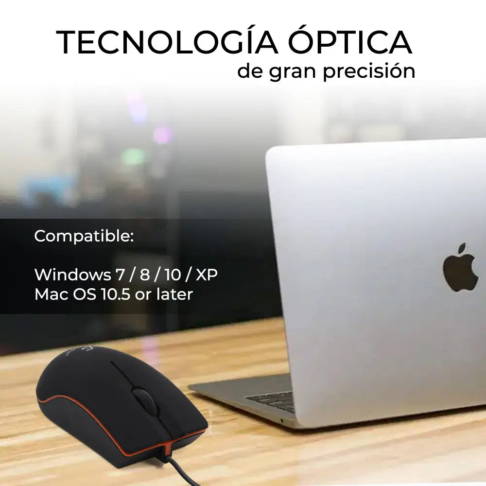 Mouse Usb para Computador Pc Laptop