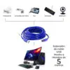 Cable Extensión Usb 3.0 Macho A Hembra 5 Metros Cable Extensión Usb 3.0 Macho A Hembra 5 Metros