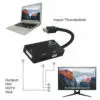 Adaptador 3 En 1 Mini Dp Displayport A Hdmi Vga Dvi De Mac