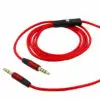 Cable Auxiliar 3.5 Con Micrófono Manos Libres Control 1.2 M