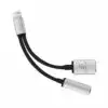 Adaptador iPhone Lightning 3.5mm Auxiliar Audífonos Y Carga Adaptador iPhone Lightning 3.5mm Auxiliar Audífonos Y Carga