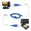 Cable Usb 2.0 Macho A Macho para DiscoDuro 3M Cable Usb 2.0 Macho A Macho para DiscoDuro 3M
