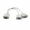 Cable Divisor Vga Video Splitter 2 Monitores A La Vez Cable Divisor Vga Video Splitter 2 Monitores A La Vez