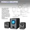 Bocina 2.1 Subwoofer 3.5mm Estéreo Bass Caja De Sonid