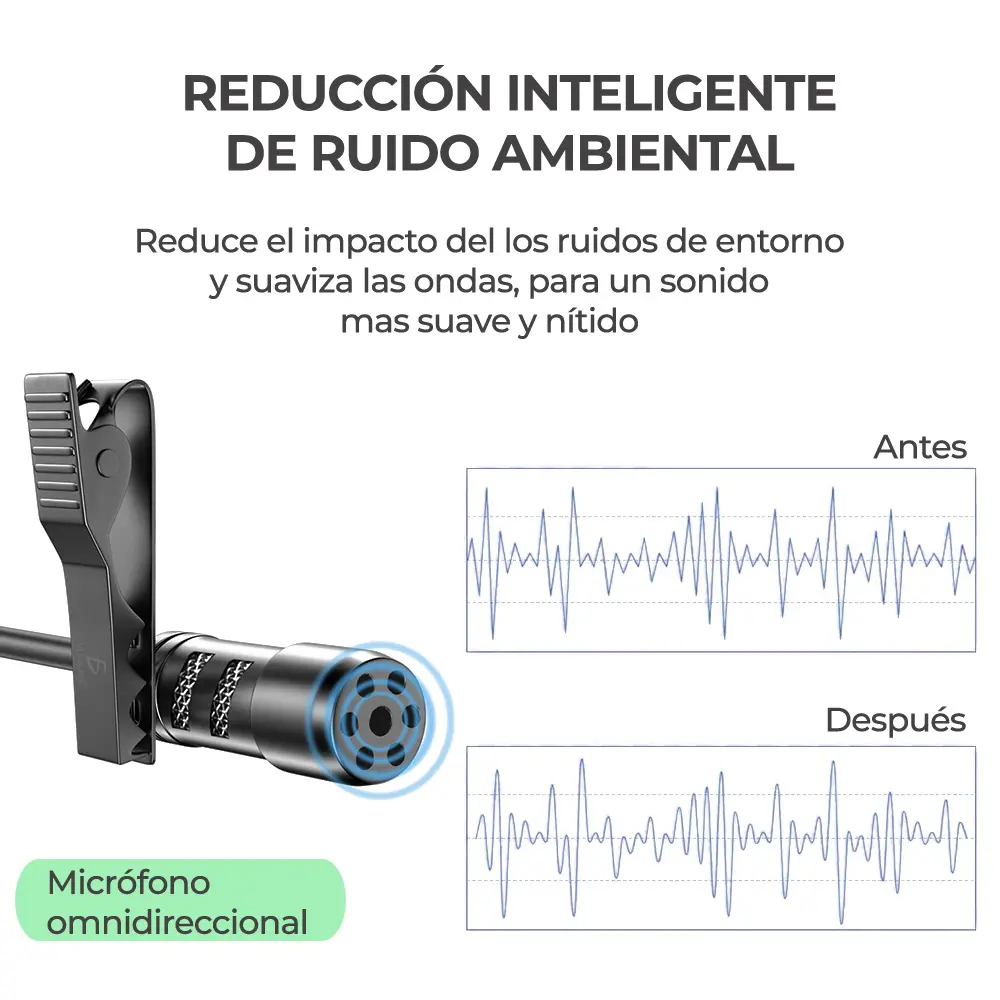 Collar Micrófonos Para Celular Android Tipo c Mano Libre