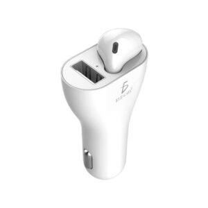 Bluetooth Transmisor Fm Con Auricular Para Manos Libres