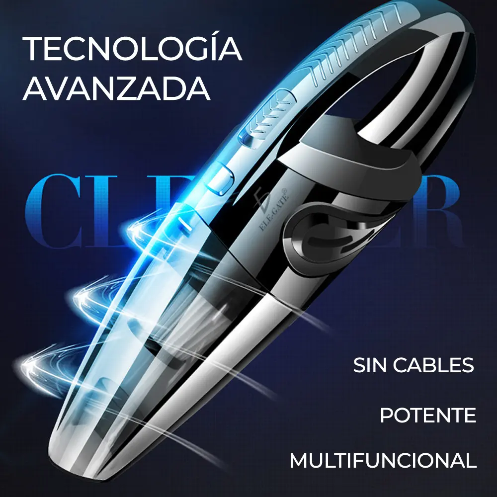 Aspiradora Manual Portátil Para Automóvil Y Hogar