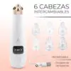 Limpiador De Poros Extractor De Espinillas Por Succión 6 Cabezas
