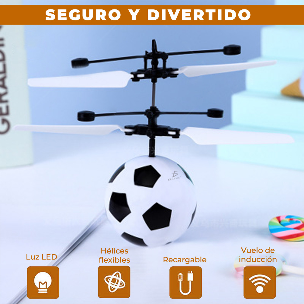 Juguete Dron Football Control Sensor Recargable