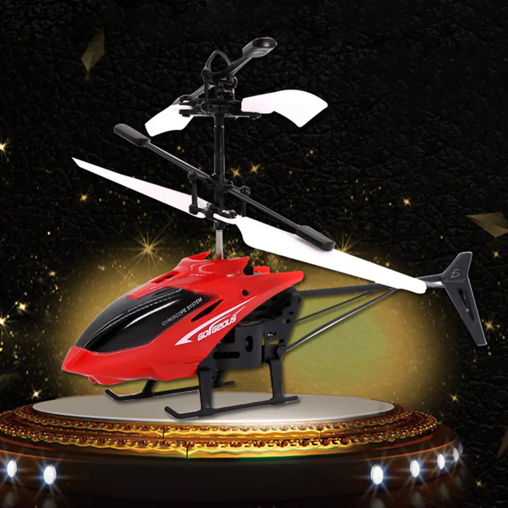 Juguete Dron Helicóptero Control Sensor Recargable