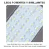 Lámpara Solar 20 Leds Sensor Movimiento Exterior Lámpara Solar 20 Leds Sensor Movimiento Exterior
