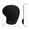 Mousepad Tapete Ergonómico De Antideslizante Ratón
