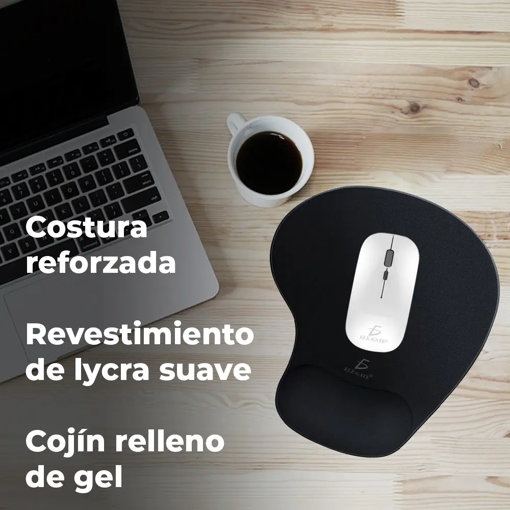 Mousepad Tapete Ergonómico De Antideslizante Ratón