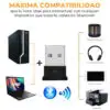Adaptador Bluetooth 2.0 Nano Usb Para Windows7
