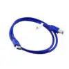 Cable Usb 3.0 Para Impresora 1 Metros A-b 5gbps