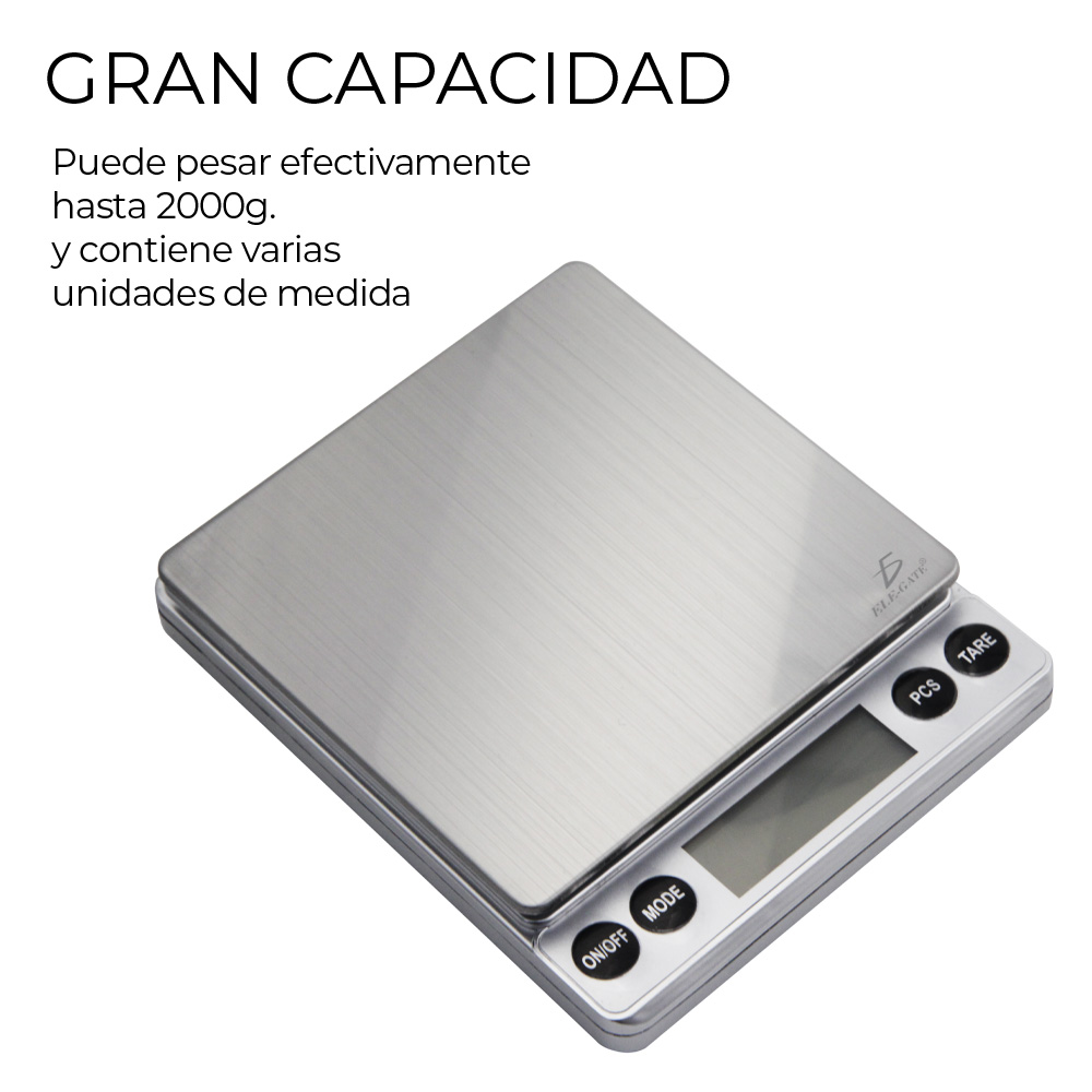 Inoxidable Escala Electrónica Digital Balanzas Cocina