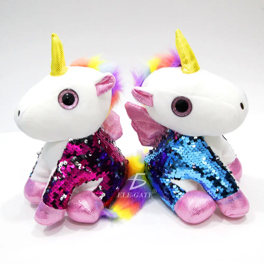 Unicornio Pony De Peluche Arcoiris Juguete Suave de 25cm