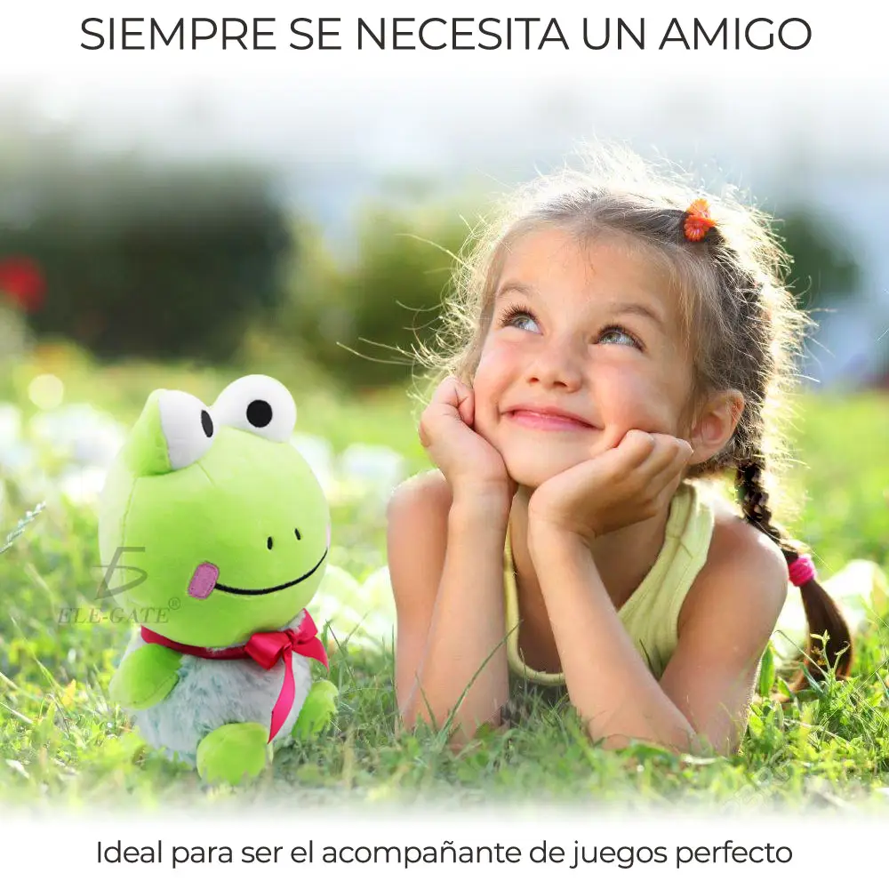 Peluche de Rana Juguete Suave de 22 cm