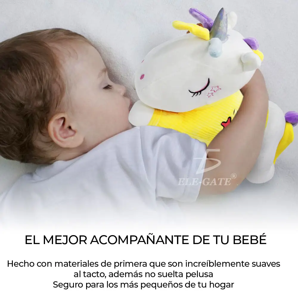 Unicornio Pony De Peluche Arcoiris Juguete Suave de 35cm