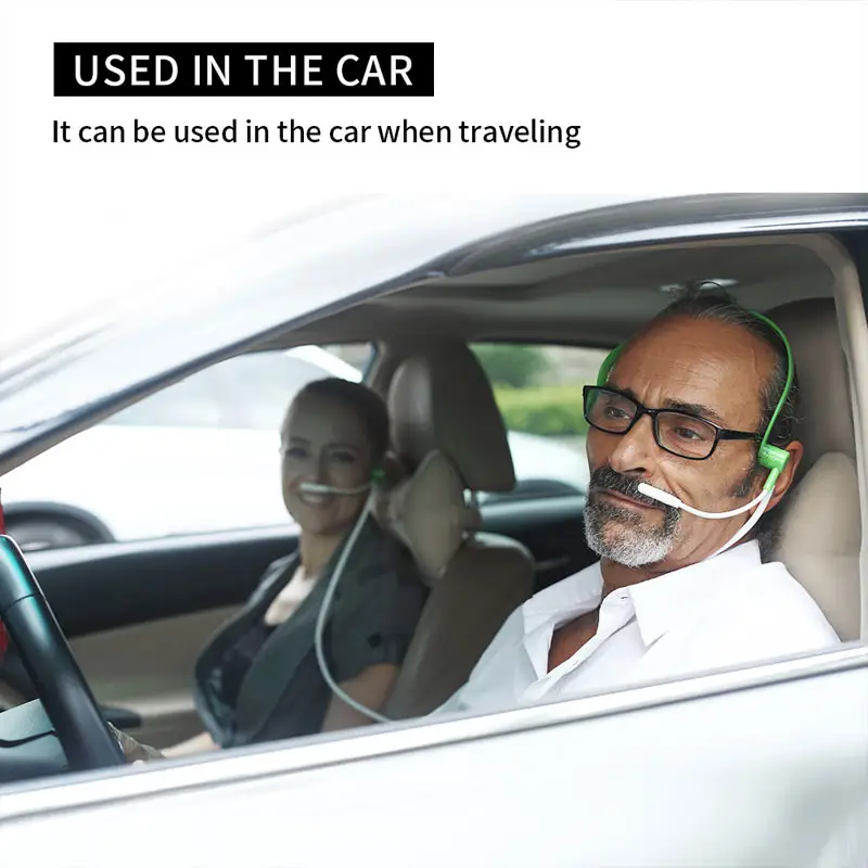 Máquina generadora de oxígeno portátil 110V 9L Generador Oxygene