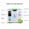 Máquina generadora de oxígeno portátil 110V 9L Generador Oxygene Máquina generadora de oxígeno portátil 110V 9L Generador Oxygene
