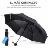 Paraguas Sombrilla Automático Compacto Lluvia Moda