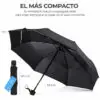 Paraguas Sombrilla Automático Compacto Lluvia Moda