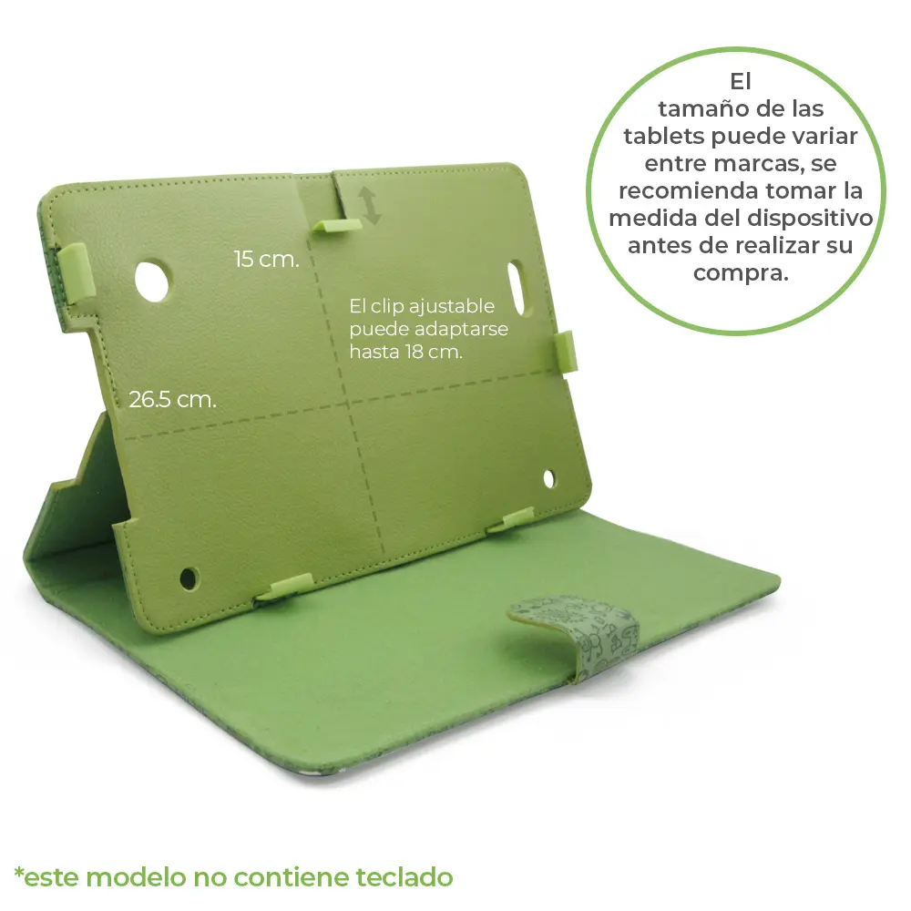 Funda 10.1 plugadas con Figura para Tableta sep
