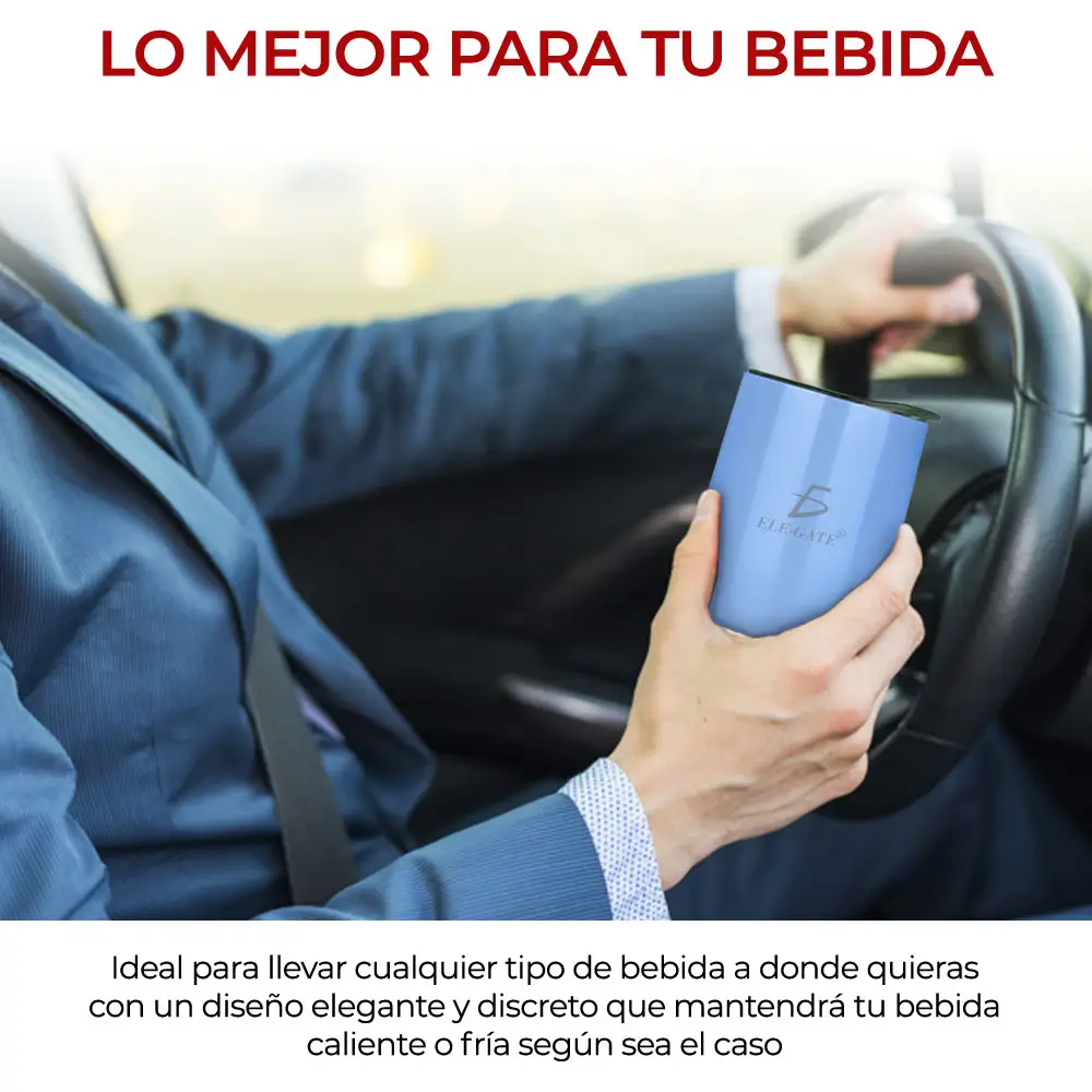 Vaso Termo Vino Café Te Acero Inoxidable Doble Pared 