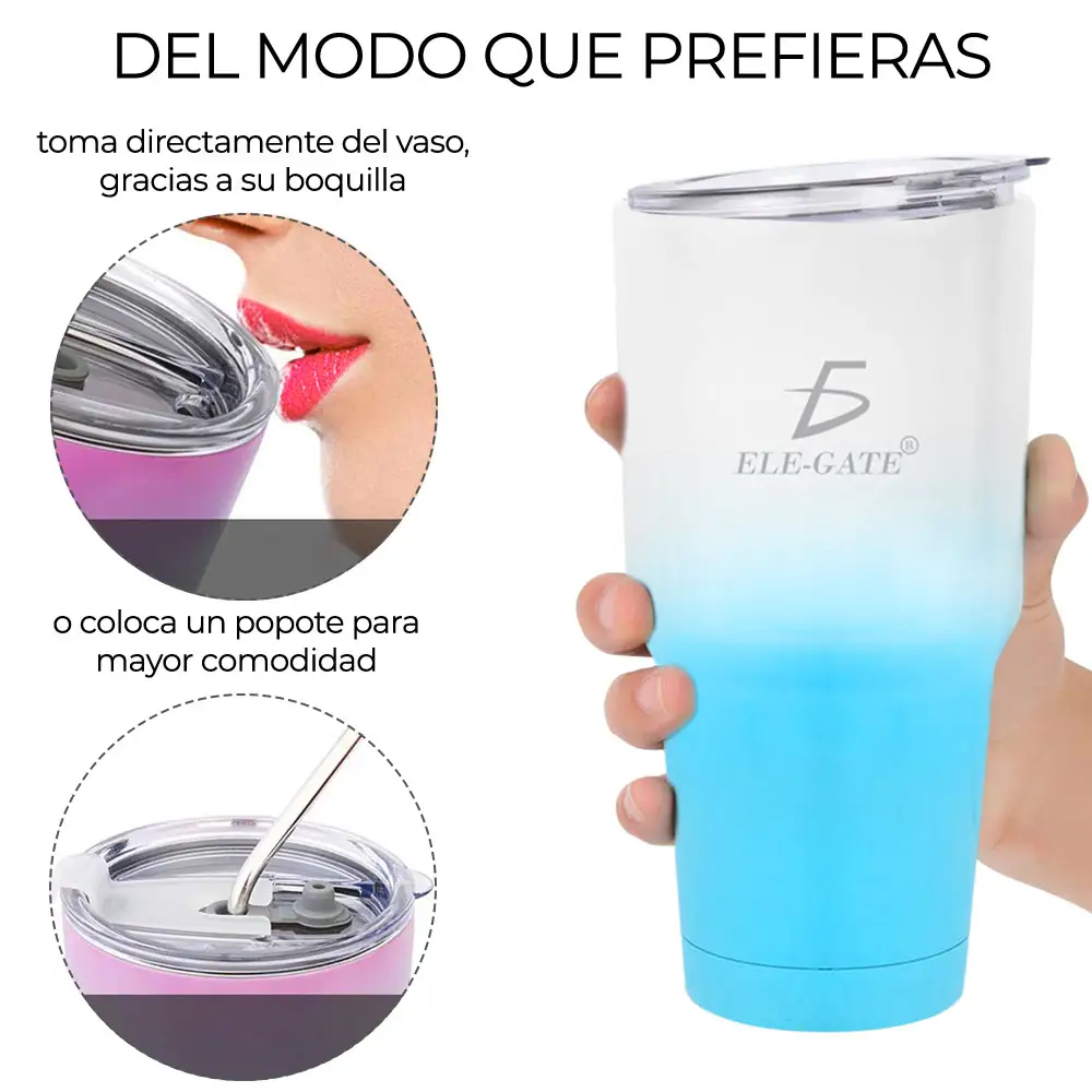 Vaso Térmico De Cocacola 840 ml Termo Acero Inoxidable