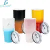 Vaso Térmico Bicolor de  840 ml Termo Acero Inoxidable