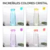 Vaso Tipo Cristal De 650 ML Resistente A Prueba de Fugas Vaso Tipo Cristal De 650 ML Resistente A Prueba de Fugas