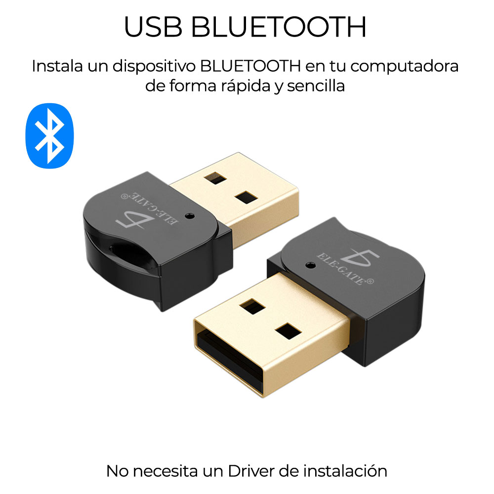 Mini Adaptador Bluetooth 5.0 Usb 3.0 Computadora Pc - ELE-GATE