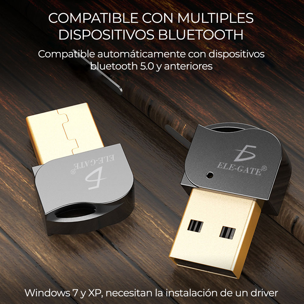 Mini Adaptador Bluetooth 5.0 Usb 3.0 Computadora Pc