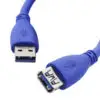 Cable Extensión Usb 3.0 Macho A Hembra 1 Metros High Speed