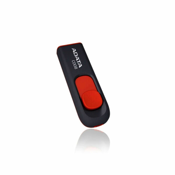 Memoria USB Adata C008 16GB 2.0 negro/rojo