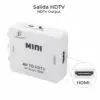 Convertidor Adaptador Portátil Av To Hdmi 720p 1080p Video Convertidor Adaptador Portátil Av To Hdmi 720p 1080p Video