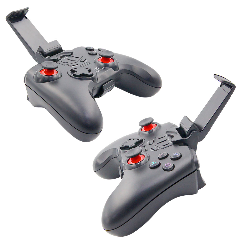 Control Gamepad Mando Bluetooth Android Pc Con Soporte