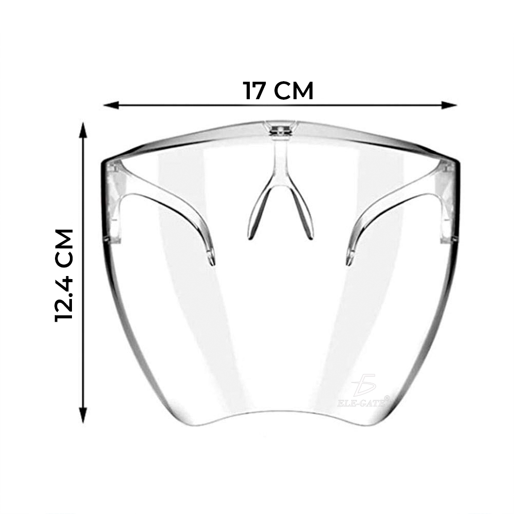 10 Máscara de visera anti-gotas Anti-vaho Anti-polvo Protección facial  protector cabeza boca nariz covid-19