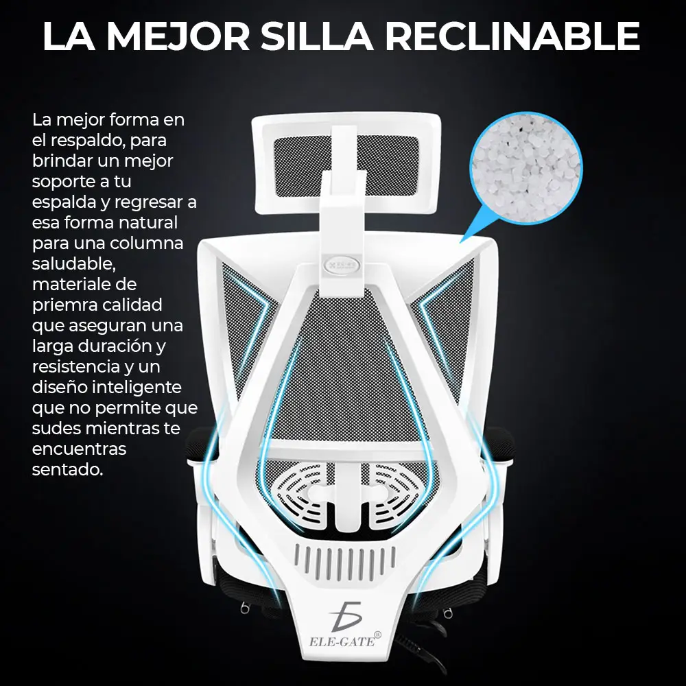 reclinable Sillas Gamer Sillon Gaming Youtuber Ergonomica Reclinable