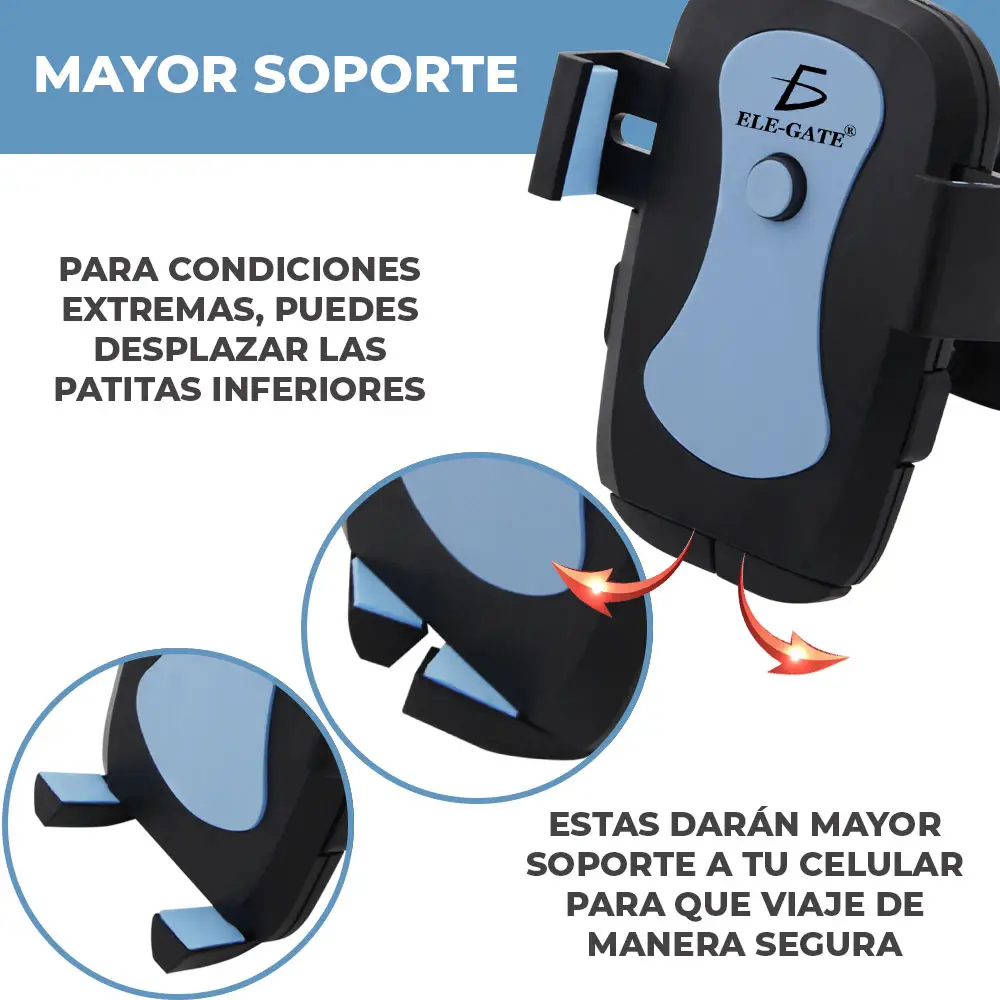 Soporte Base Porta Celular Bicicleta Moto Universal