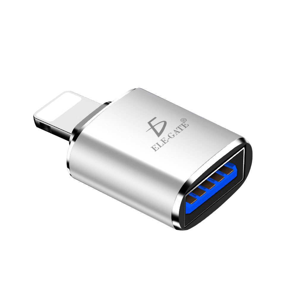 LXJTHT Adaptador USB para iPhone, adaptador OTG USB 3 en 1 con puerto de  carga y conector de auriculares de 0.138 in compatible con iPhone 13/12/11