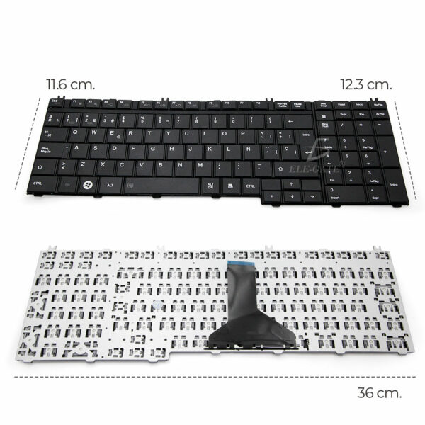 Teclado Laptop Compatible Toshiba C655 C655d C650 L655 L655d L750