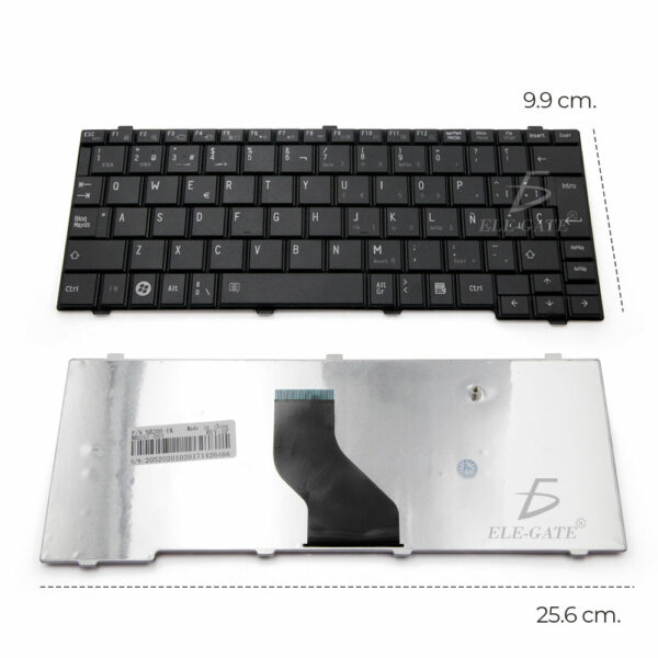 Teclado Laptop Compatible Toshiba Mini Nb200 Nb250 Nb255 Nb300 Nb500 Nb505 525
