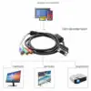 Cable VGA A Ypbpr Full HD 1080P 1.5 Metro Cable VGA A Ypbpr Full HD 1080P 1.5 Metro